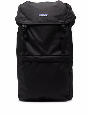 Patagonia logo-patch toggle backpack - Black
