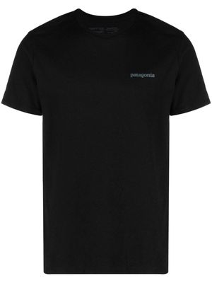 Patagonia logo-print crew neck T-shirt - Black