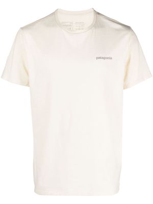 Patagonia logo-print crew-neck T-shirt - White