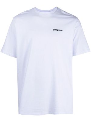 Patagonia logo-print detail T-shirt - White