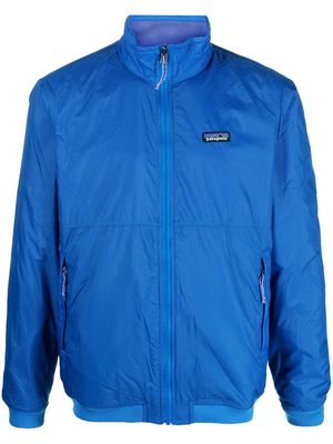 Patagonia long-sleeve reversible fleece jacket - Blue