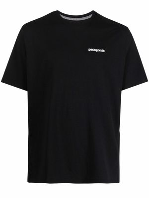 Patagonia P-6 logo-print T-shirt - Black