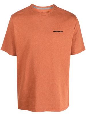 Patagonia P-6 logo-print T-shirt - Brown
