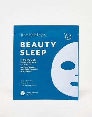 Patchology Beauty Sleep Hydrogel Restoring Night Face Mask-No color