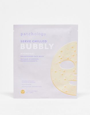 Patchology Bubbly Hydrogel Brightening Face Mask-No color