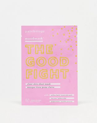 Patchology MoodMask The Good Fight - Clear Skin Sheet Mask-No color