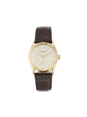 Patek Philippe 1997 pre-owned Calatrava 33mm - Silver