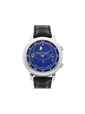 Patek Philippe 2003 pre-owned Grand Complications Sky Moon Celestial 43mm - Blue