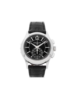 Patek Philippe 2019 pre-owned Complications Annual Calendar Chronograph 42mm - Black