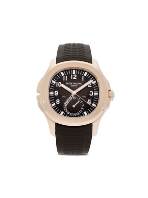 Patek Philippe 2021 pre-owned Aquanaut Travel Time 40mm - Brown