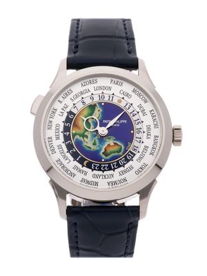 Patek Philippe 2023 pre-owned Complications World Time 38mm - White