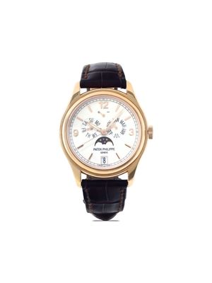 Patek Philippe Pre-Owned 2014 pre-owned Annual Calendar 38mm - White