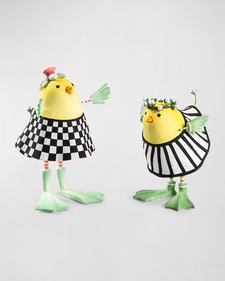Patience Brewster Dressed Up Chicks, Set of 2
