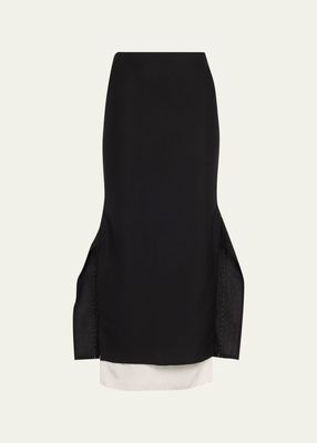 Patillon Deconstructed Maxi Skirt