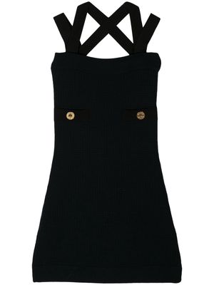 Patou 3D-knit minidress - Black