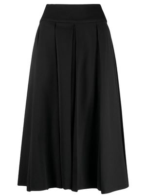 Patou A-line midi skirt - Black