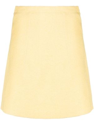 Patou A-line mini skirt - Yellow