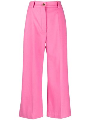 Patou cropped flared trousers - Pink