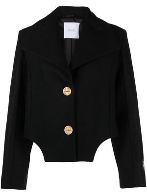 Patou cut-out cropped jacket - Black