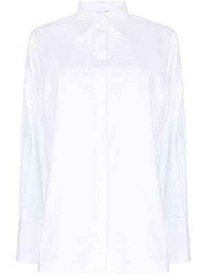 Patou cut out-detail shirt - White