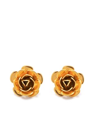 Patou floral stud earrings - Gold