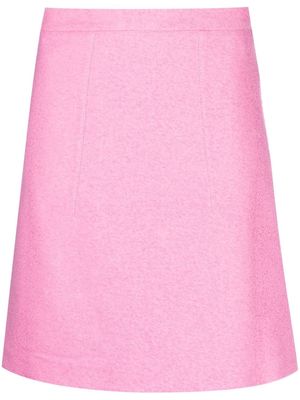 Patou high-waisted A-line miniskirt - Pink