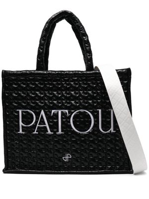 Patou large Patou quilted tote bag - Black