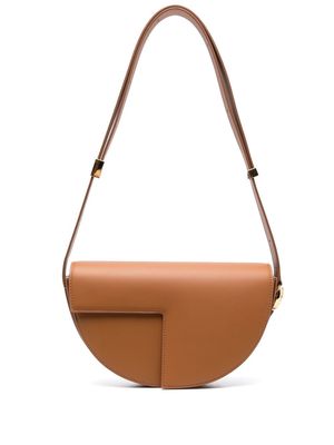 Patou Le Patou leather shoulder bag - Brown