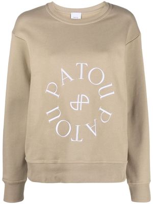 Patou logo-print sweatshirt - Grey