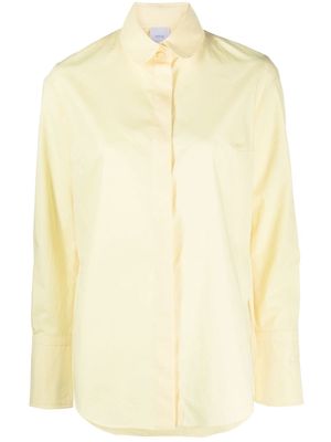 Patou long-sleeve button-fastening shirt - Yellow