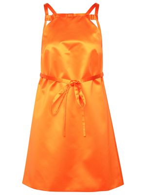 Patou Orange Polyester Dress