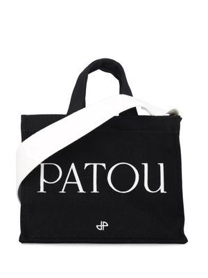 Patou organic-cotton tote bag - Black