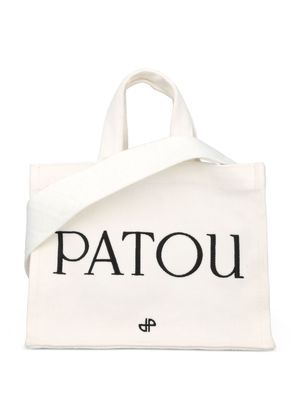 Patou organic-cotton tote bag - Neutrals