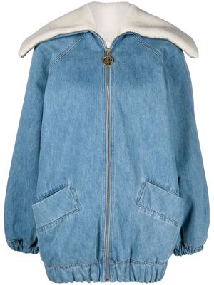 Patou oversized denim jacket - Blue