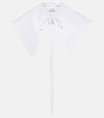 Patou Oversized self-tie cotton bib