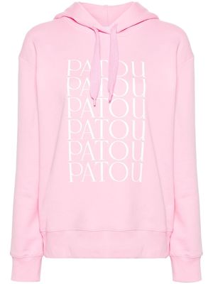 Patou Patou Patou cotton hoodie - Pink