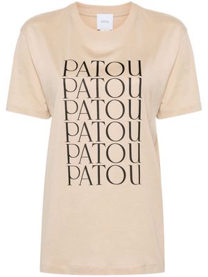 Patou Patou Patou organic-cotton T-shirt - Neutrals