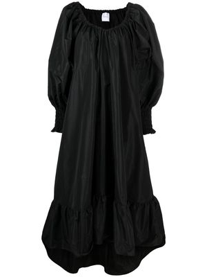 Patou puff-sleeve maxi dress - Black