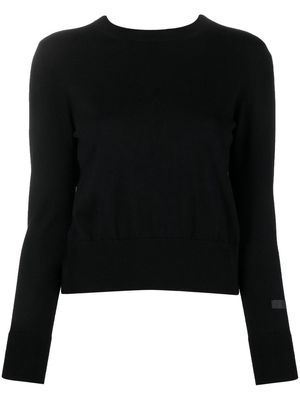 Patou rear tie-fastening jumper - Black