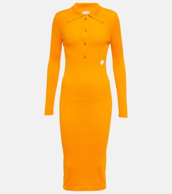 Patou Ribbed-knit midi dress