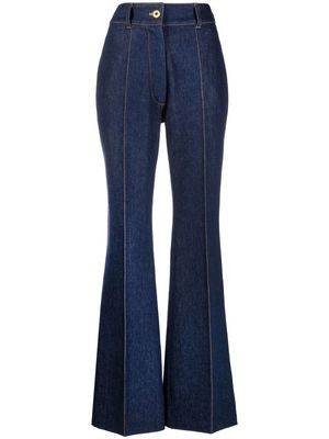 Patou tailored flared trousers - Blue