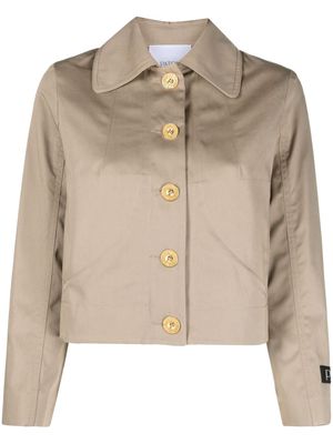 Patou tailored short jacket - Brown