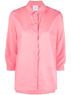 Patou three-quarter length sleeves shirt - Pink