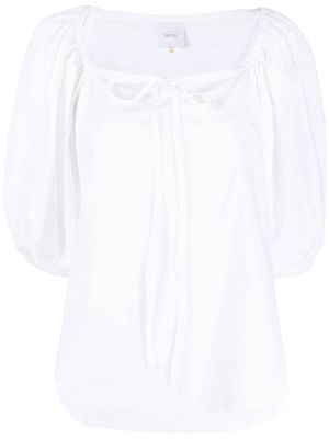 Patou tie-detail blouse - White