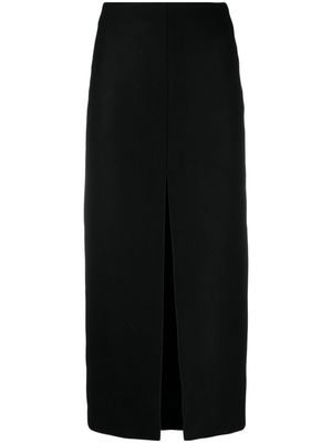 Patou virgin-wool pencil midi skirt - Black