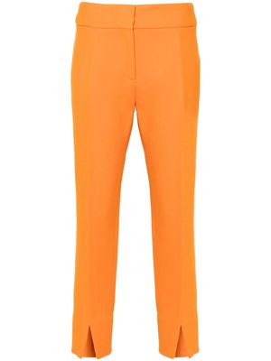 Patou wool cropped trousers - Orange