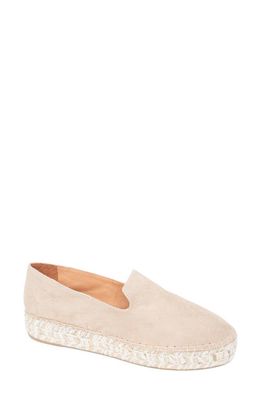 patricia green Avery Platform Epsadrille Flat in Beige 