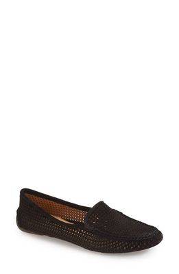 patricia green 'Barrie' Flat in Black Suede
