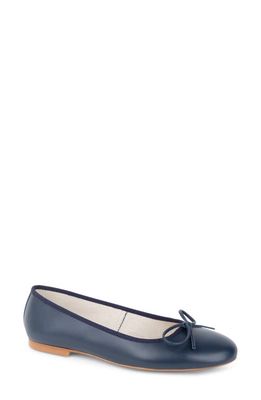 patricia green Bow Ballet Flat in Navy
