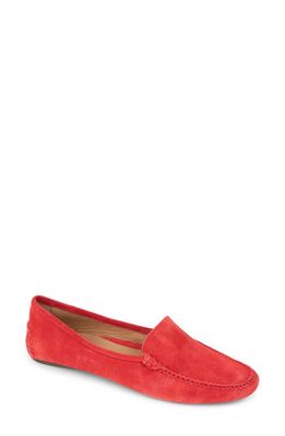 patricia green 'Jillian' Loafer in Scarlett Red Suede 